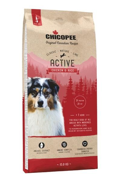 

Сухой корм для собак Chicopee CNL Adult Active Chicken & Rice 2 кг (15479)