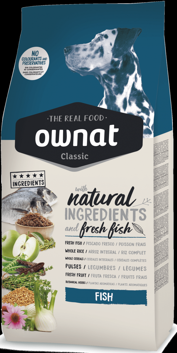 

Сухой корм для собак Ownat Classic Fish 20 кг (16105)