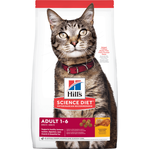 

Сухой корм для котов Hills Adult Optimal Care with Chicken 1.5 кг (604057)