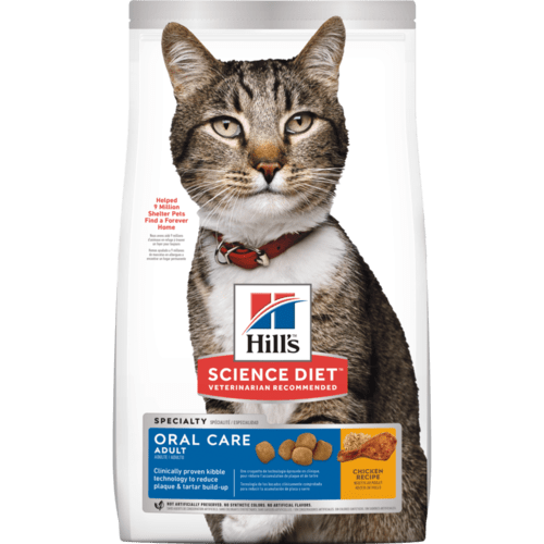 

Сухой корм для котов Hills Feline Adult Oral Care 7 кг (604143)