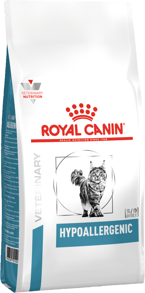 

Ветеринарный сухой корм для котов Royal Canin Hypoallergenic Feline 2,5 кг (39020251)