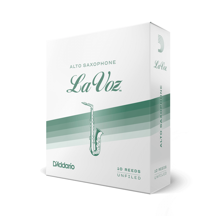 

Трости для альт саксофона D'ADDARIO La Voz - Alto Sax Medium Hard - 10 Pack