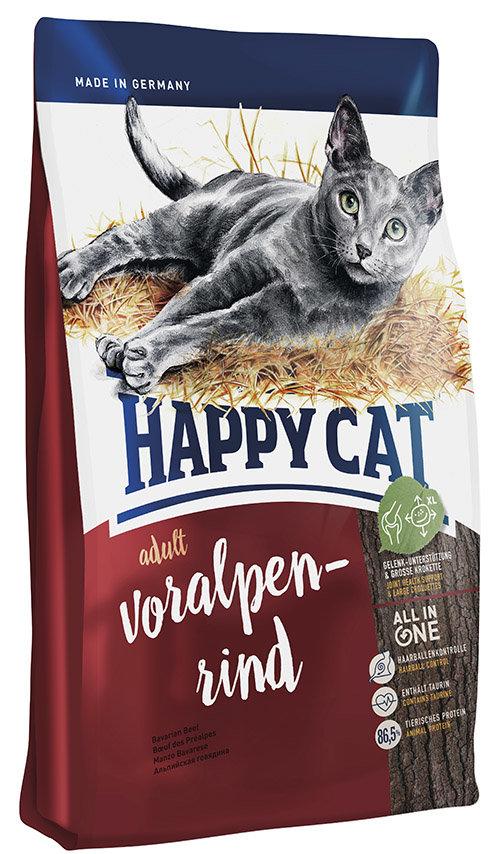 

Сухой корм для котов Happy Cat Supreme Adult Voralpen Rind 10 кг