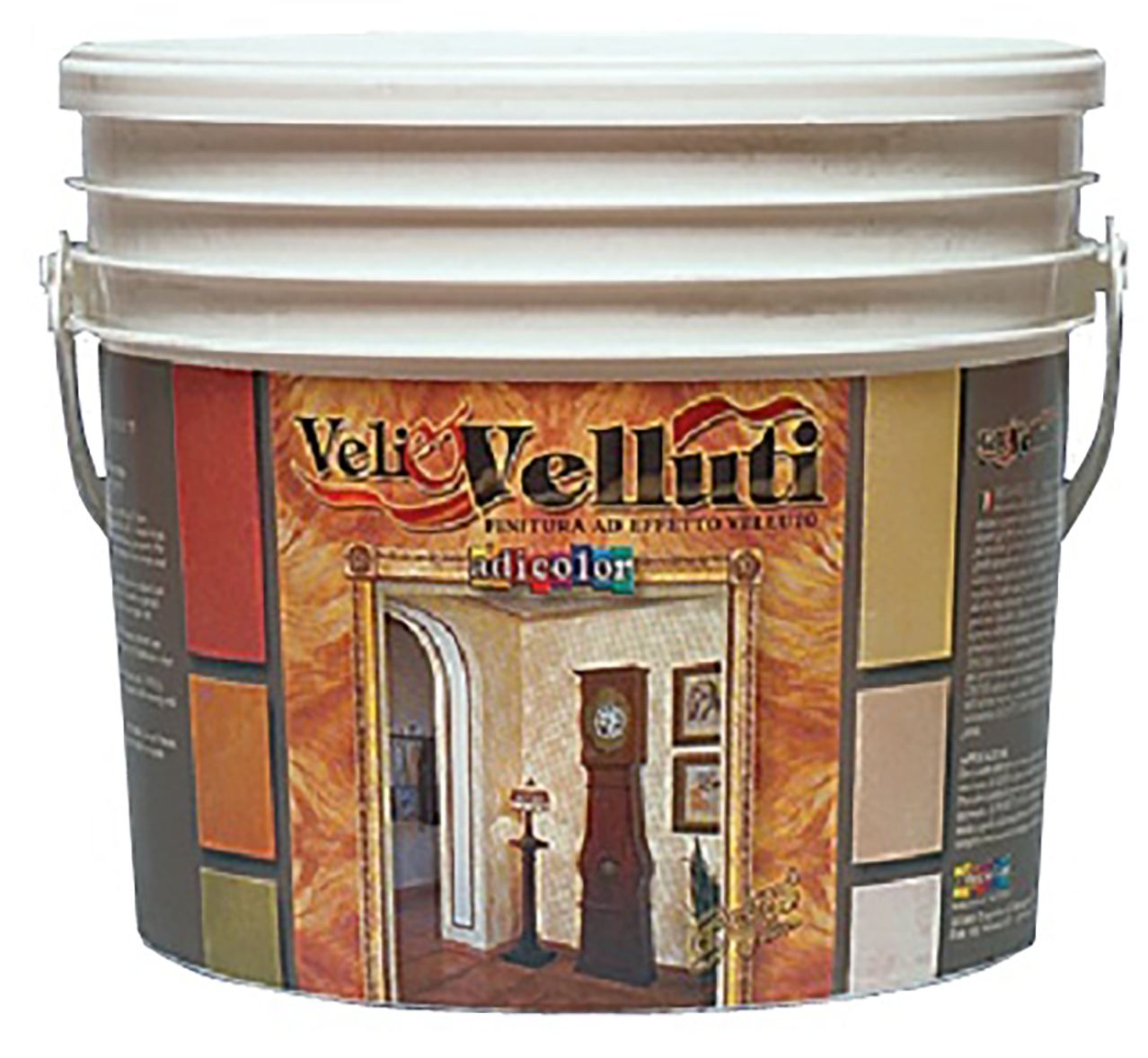 

Штукатурка декоративная с эффектом шелка Adicolor Veli & Velluti 1 л