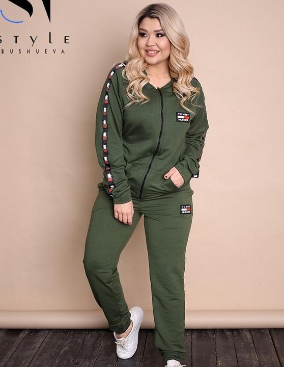 

Спортивный костюм G&M k-78730 52 Размер цвет хаки