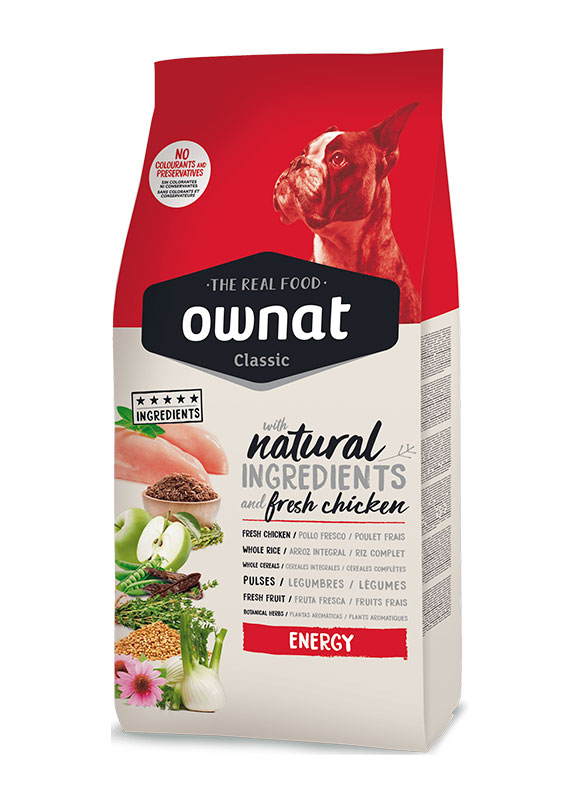 

Сухой корм Ownat Classic Energy (Dog) для взрослых собак с высоким уровнем физической активности 4кг