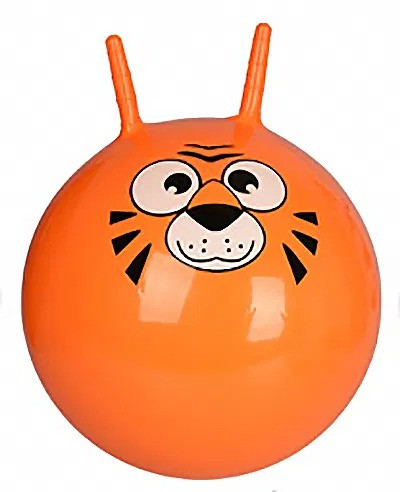 

Мяч для фитнеса детский с рожками MS 0484-2 (Orange)