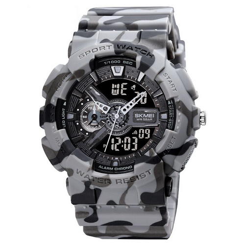 

Skmei 1688 Gray-Black Military