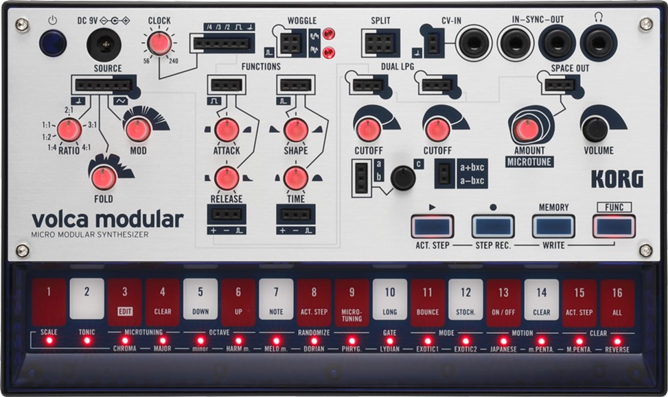 

Аналоговый синтезатор Korg Volca-Modular (227815)