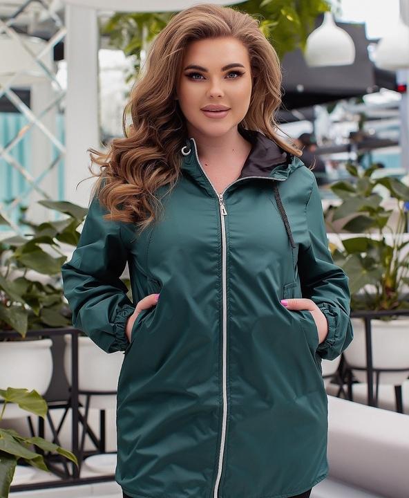 

Ветровка G&M k-79543 60-62 Размер цвет бутылка+черный