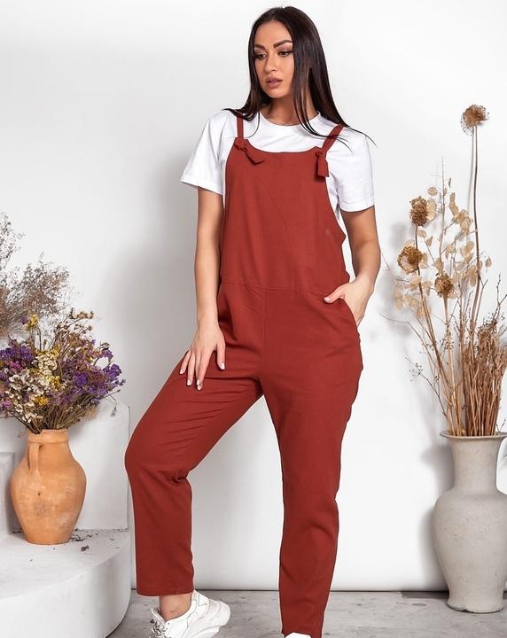 

Комбинезон G&M k-79508 48-50 Размер цвет терракотовый