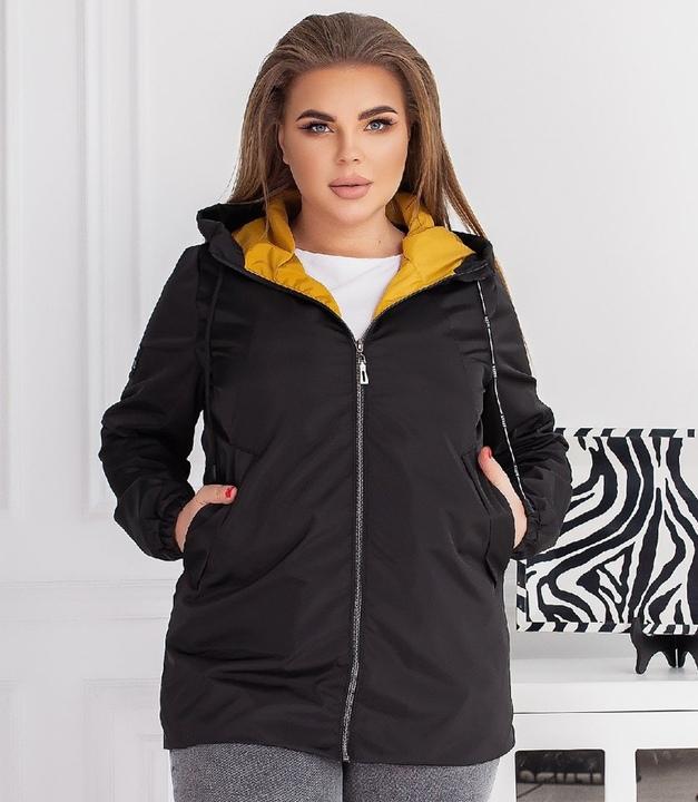 

Куртка G&M k-78195 - Размер цвет черный, Куртка G&M k-78195 56-58 Размер цвет черный