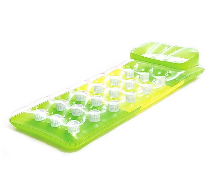 

надувной матрас для плавания. Зеленый (Intex 58890-green) Длина 188 x Ширина 71см
