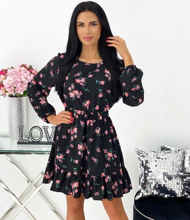 

Платье G&M k-79049 - Размер цвет черный с розовым, Платье G&M k-79049 46-48 Размер цвет черный с розовым