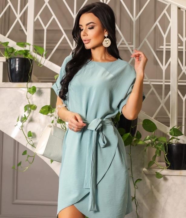 

Платье G&M k-79391 46-48 Размер цвет бирюзовый
