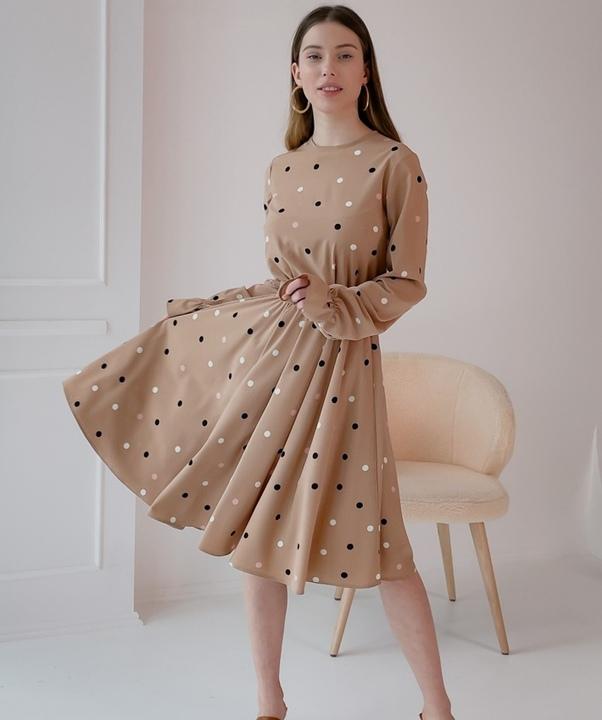 

Платье G&M k-78345 - Размер цвет бежевый, Платье G&M k-78345 42-44 Размер цвет бежевый