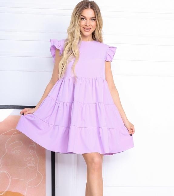 

Платье G&M k-79661 - Размер цвет лиловый, Платье G&M k-79661 42-44 Размер цвет лиловый