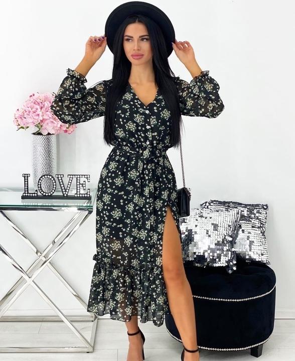 

Платье G&M k-78747 - Размер цвет черный, Платье G&M k-78747 46-48 Размер цвет черный