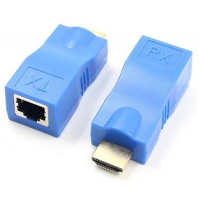 

Переходник HDMI к кабелю RJ45 (Patch Cord) 30m EXTRADIGITAL