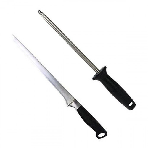 

Нож для ветчины и мусат Berghoff Gourmet Line 1395029
