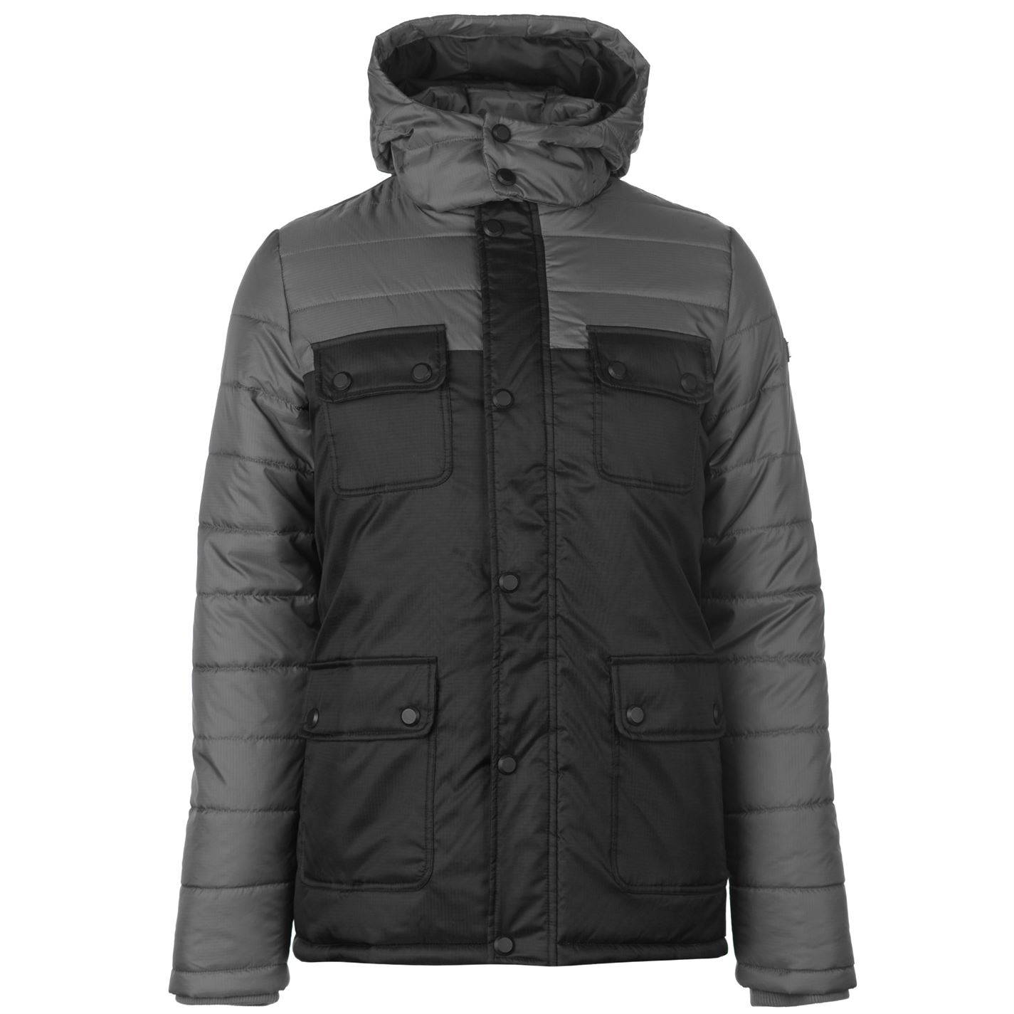 

Куртка VOI Puff Panel Jacket Mens L Черно-Серая