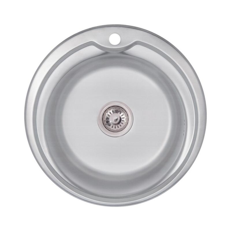 

Кухонная мойка Lidz 510-D Decor 0,6 мм (LIDZ510D06DEC)