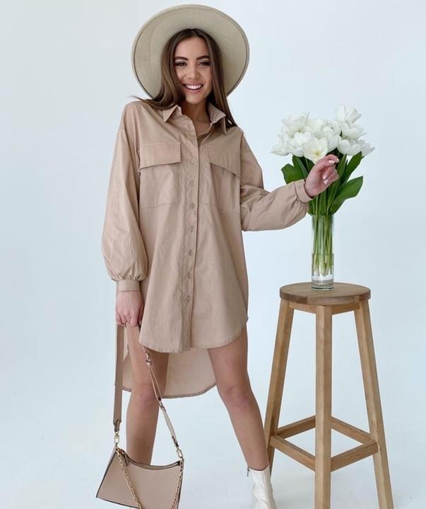 

Рубашка G&M k-78516 универсальный - Размер цвет бежевый, Рубашка G&M k-78516 универсальный 42-46 Размер цвет бежевый