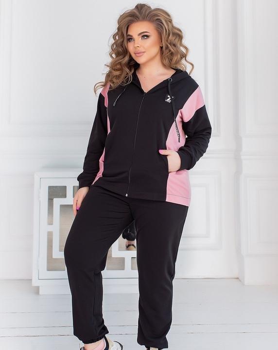 

Спортивный костюм G&M k-79211 52-54 Размер цвет розовый