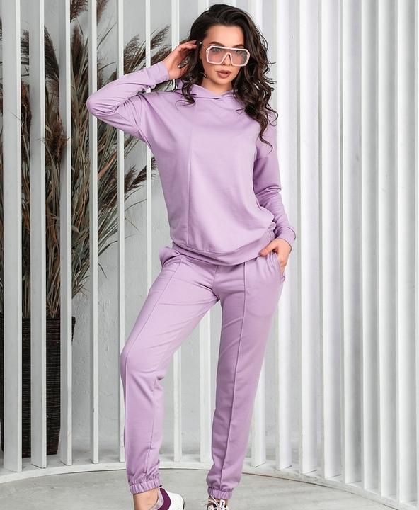 

Спортивный костюм G&M k-77521 46-48 Размер цвет сиреневый
