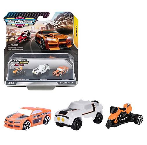 

Набор машинок "Micro Machines. Трюковые", 3 шт ЮгКонтракт (MMW0192)