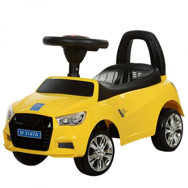 

Каталка-толокар Bambi M 3147A-6 Audi Желтая