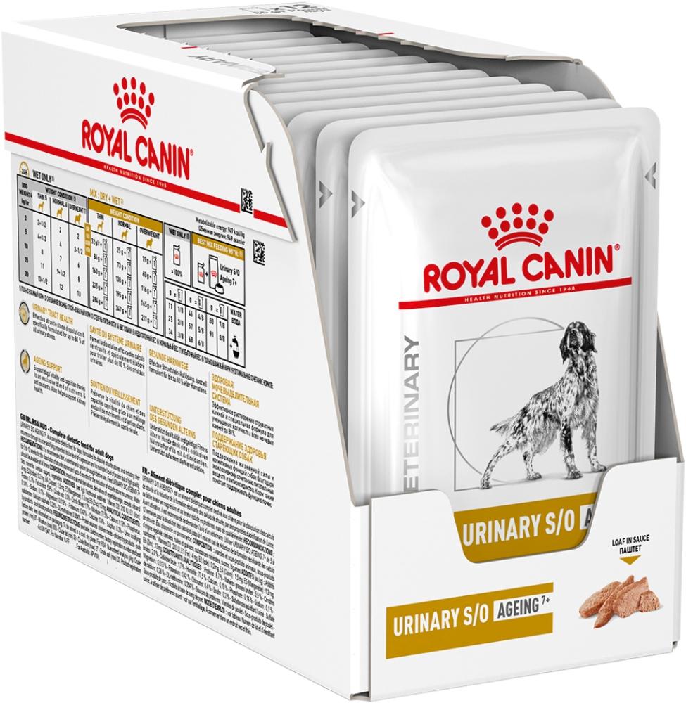 

Ветеринарный влажный корм для собак Royal Canin Urinary S/O Age 7+ Dog 12 шт(упаковка) (12750019up)