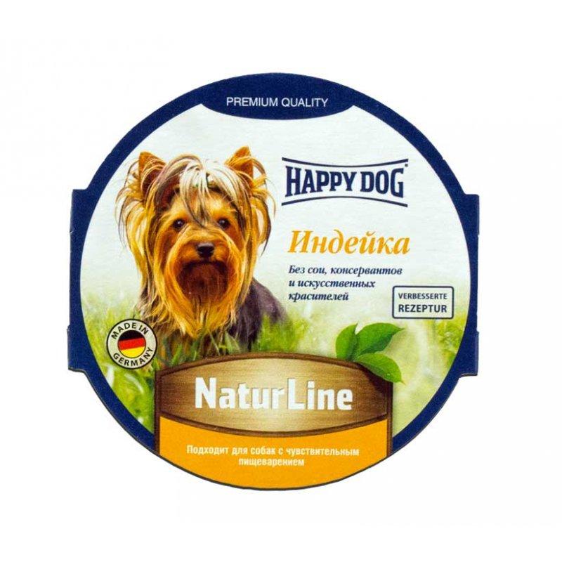 

Влажный корм для собак Happy Dog Schale Natur Line Truthahn 85 г * 11 шт(упаковка) (1002726up)