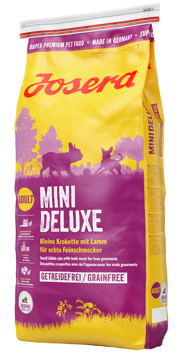 

Сухой корм для собак мелких пород Josera MiniDeluxe 15 кг (4032254740731)