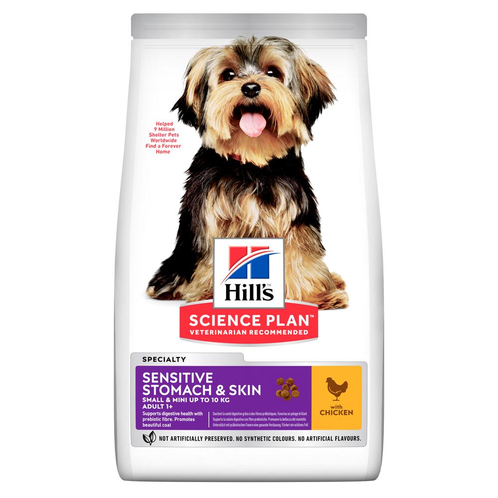 

Сухой корм для собак Hills Sensitive Stomach & Skin Small & Mini 1,5 кг (604247)