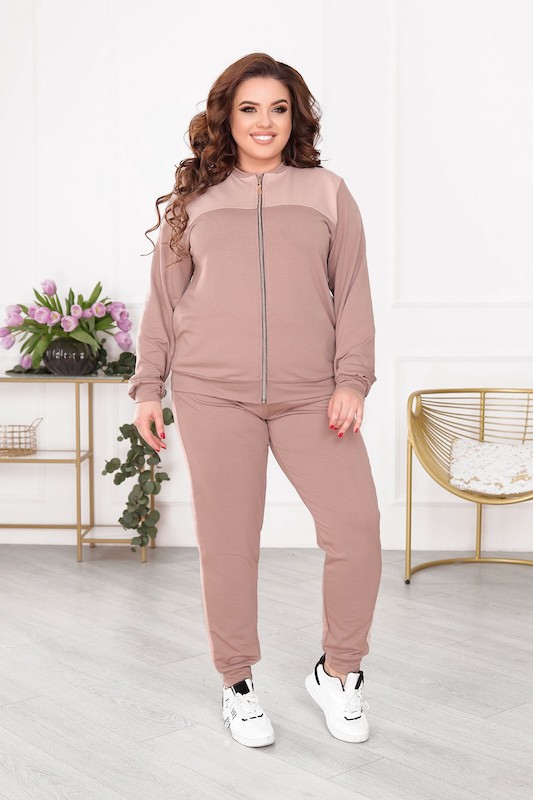 

Спортивний костюм Mariliz 0332/2 трикотажный, мокко - 56