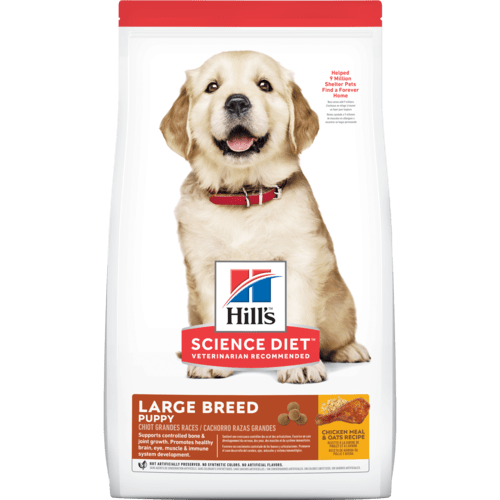 

Сухой корм для щенков Hills Puppy Healthy Development Large Breed с курицей 0,8 кг (604302)
