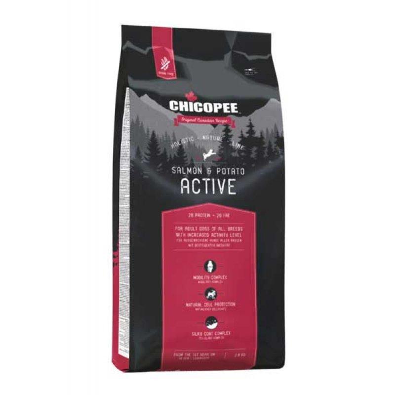 

Сухой корм для собак Chicopee HNL Adult Active Salmon & Potato 12 кг (015578)