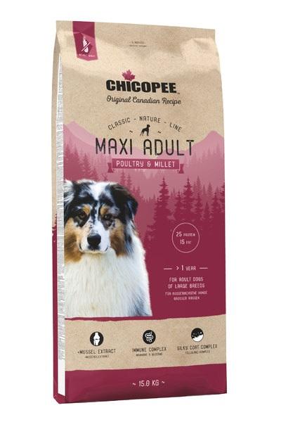 

Сухой корм для собак Chicopee CNL Adult Maxi Poultry & Millet 15 кг (015370)