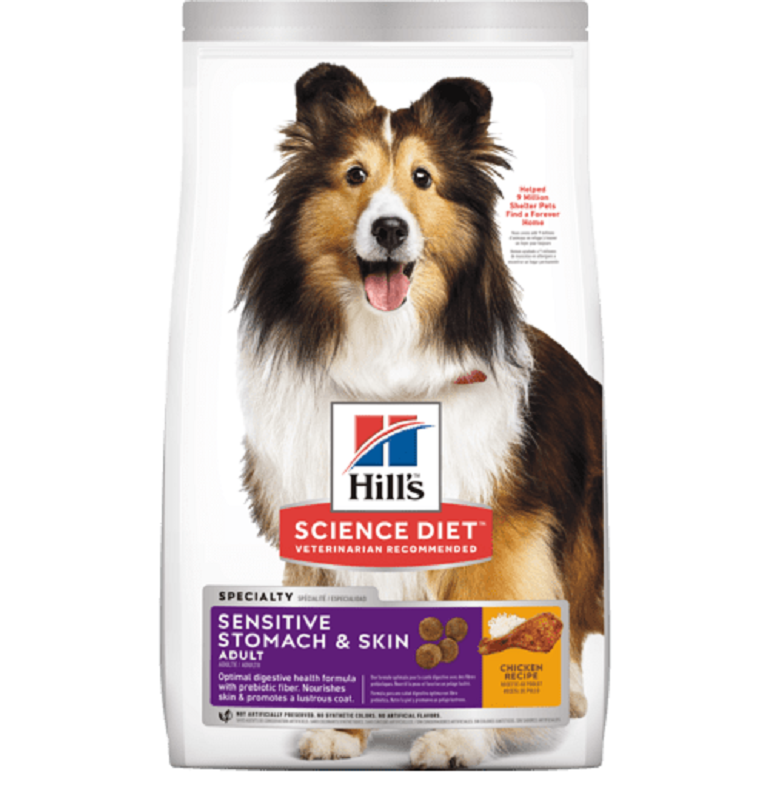 

Сухой корм для собак Hills Sensitive Stomach & Skin Medium 2.5 кг (604300)