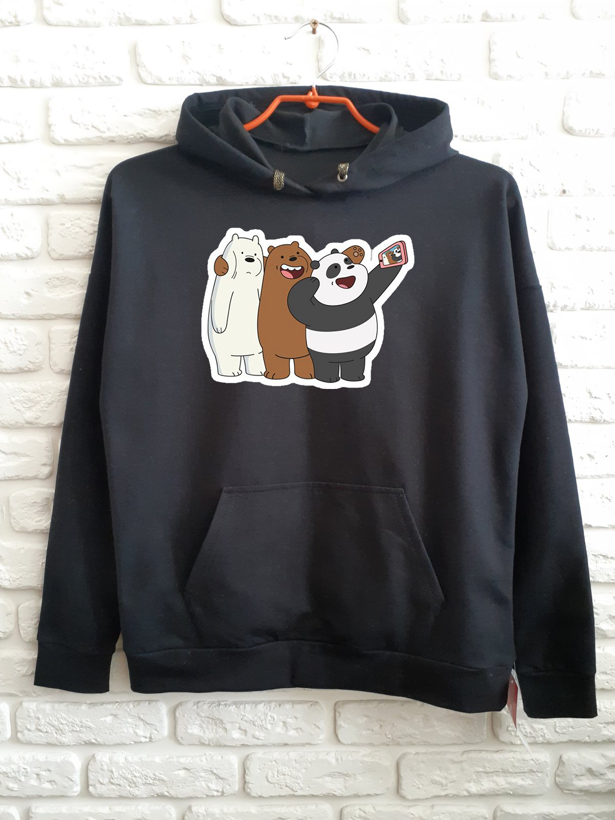 

Худи для мальчиков ArtSvet Вся правда о медведях (We Bare Bears) Черный 158 см ARTBEER3PTCH