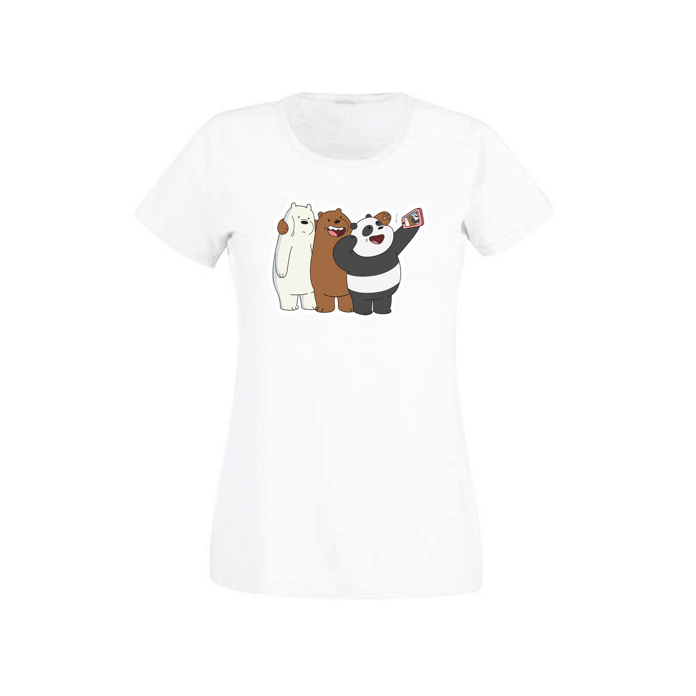 

Футболка женская ArtSvet Вся правда о медведях (We Bare Bears) Белый L ARTBEER3DPART