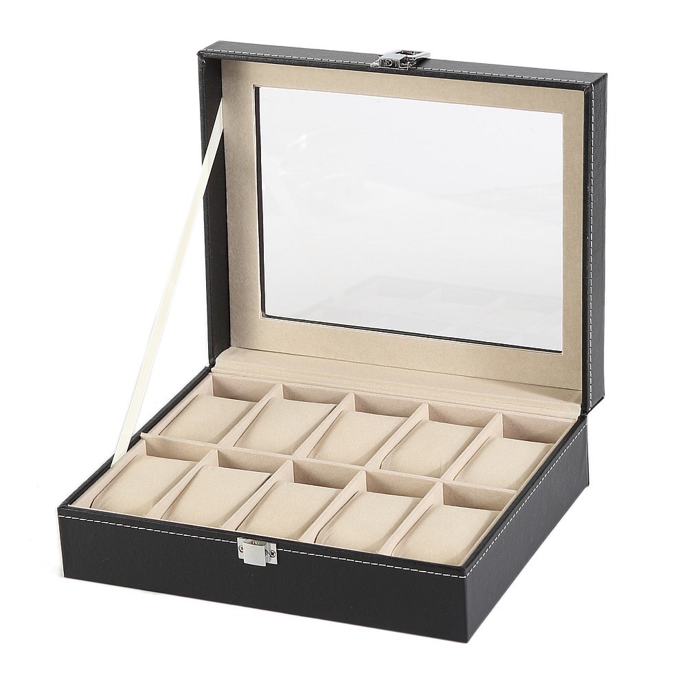 

Шкатулка Deluxe для хранения часов на 10 пар 30858