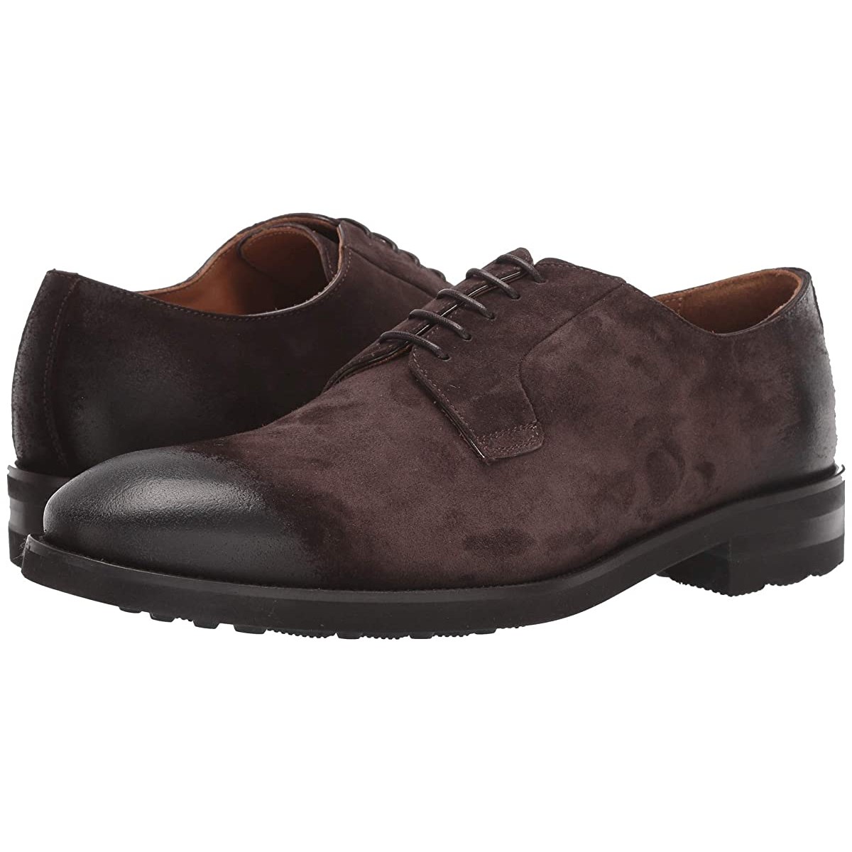 

Туфли оксфорды Bruno Magli Bryce Dark Brown Suede, 40 (250 мм)