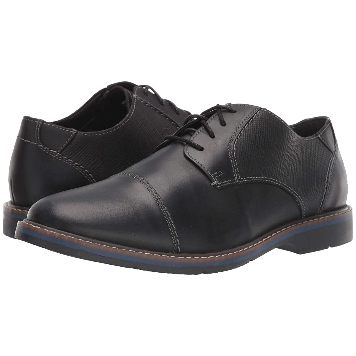 

Туфли оксфорды Nunn Bush Pasadena Cap Toe Oxford Black, 42.5 (275 мм)