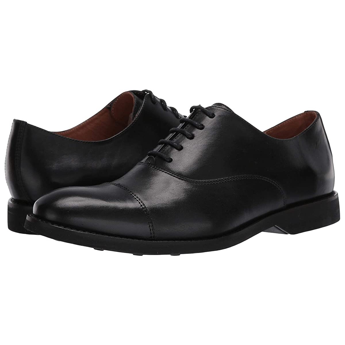 

Туфли оксфорды Massimo Matteo Bona Fine Cap Toe Black, 43.5