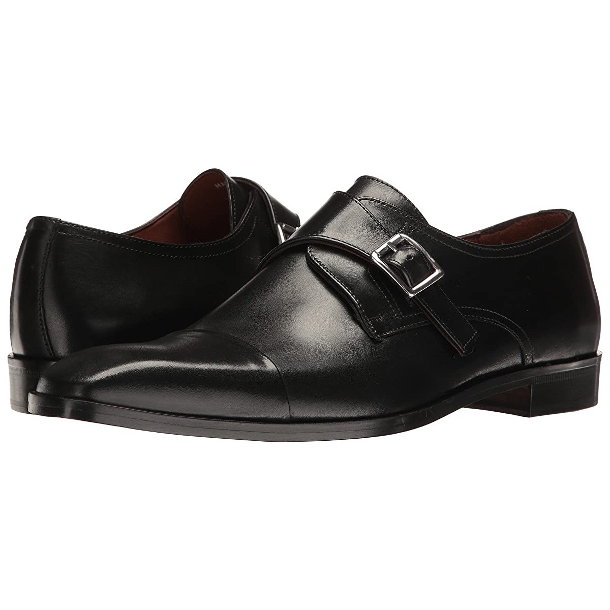 

Туфли оксфорды Massimo Matteo Single Monk Cap Toe Black, 43