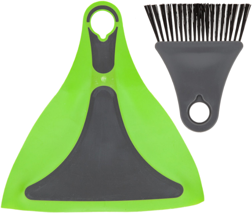 

Набор Summit Pop Flexi Dustpan And Brush Lime