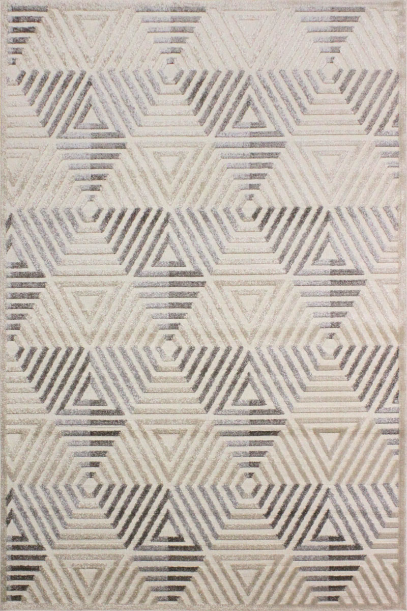 

Ковер современного стиля из полипропилена, машинная работа из Египта 80x140 (23809 Marseille 0083-X 080x1400)