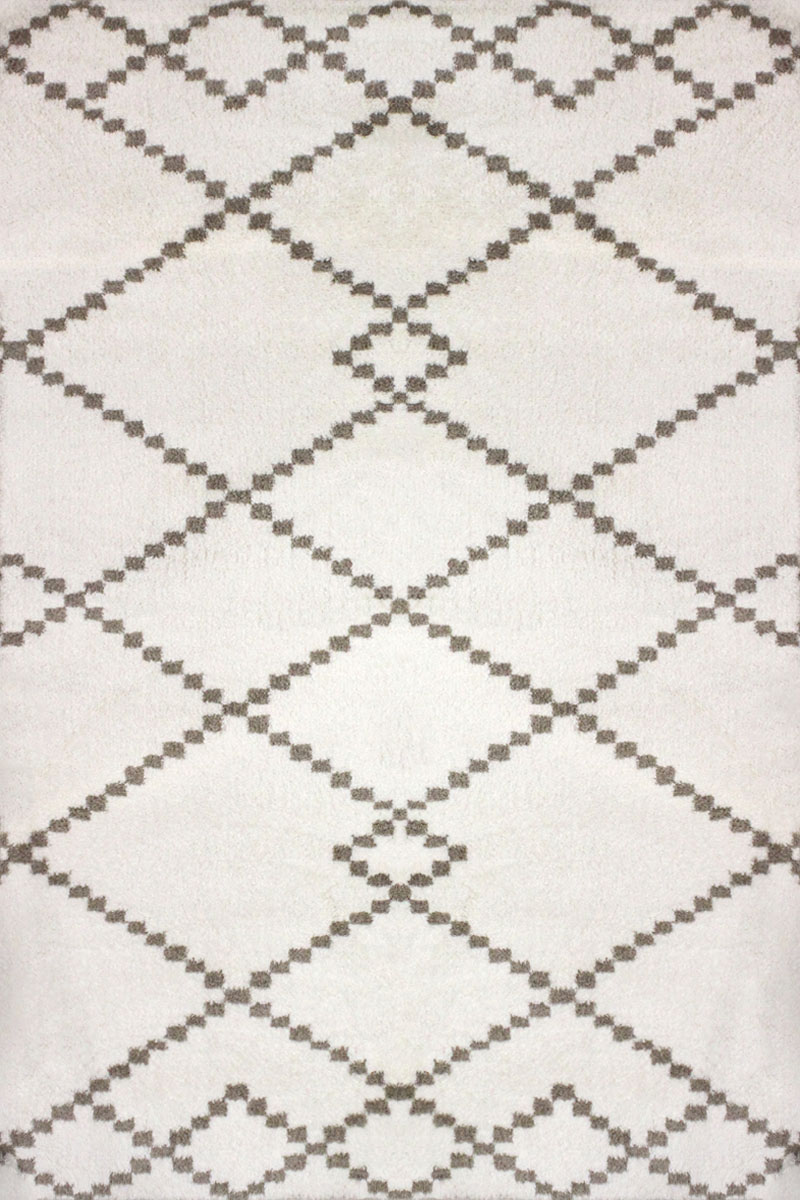 

Ковер современного стиля, машинная работа из Египта 200x285 (21162 Nano Shag 5504/GY6 W8 285x200)